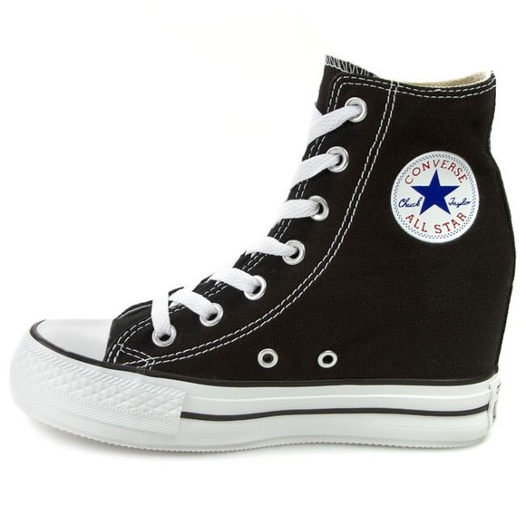 converse heels wedges